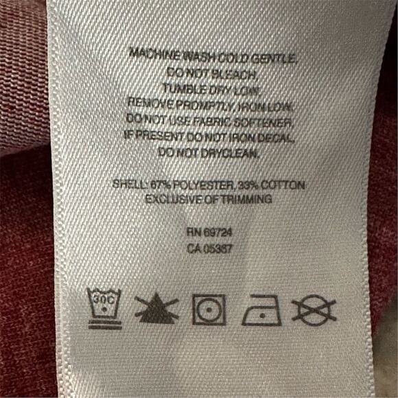 Columbia Men's Thistletown Park Crewneck Tee Red Heather Size XL - Picture 10 of 11